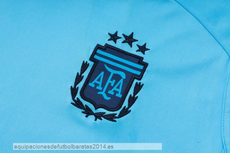 Nuevo Entrenamiento Sin Mangas Conjunto Completo Argentina 2024 Azul Negro Purpura Baratas